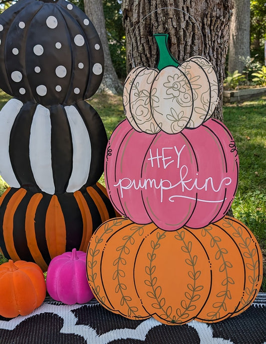 Reversible Pumpkin/Snowman