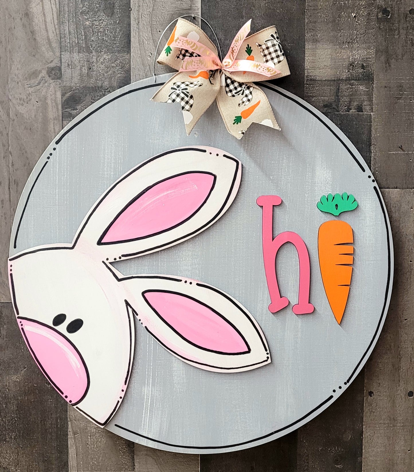 Layered Hi Bunny