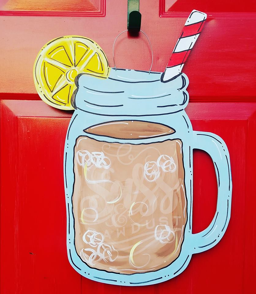 Mason Jar w/ Handle