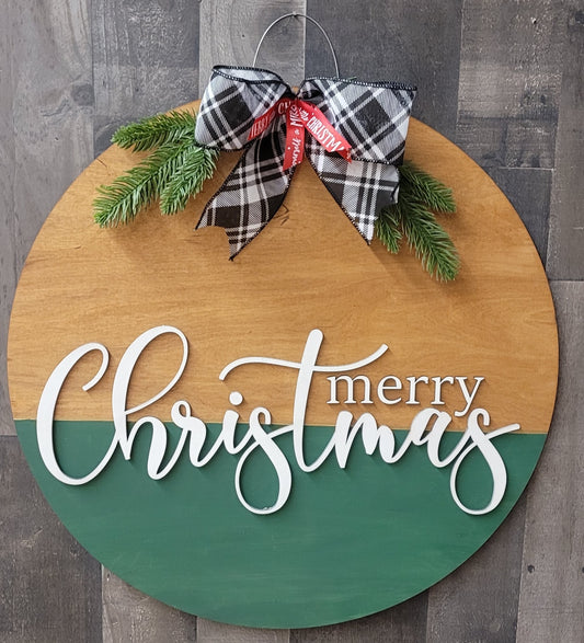 Split Merry Christmas