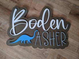 Layered Name Designs