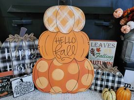 Reversible Pumpkin/Snowman