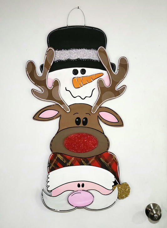 Stacked Holiday Friends