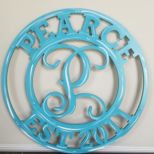 Double Circle Monogram