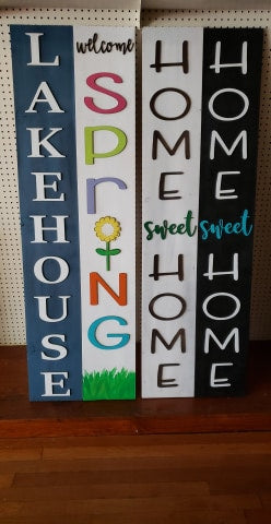 Front Porch Welcome Board